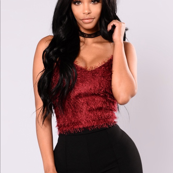 Fashion Nova Tops - Everlee Eyelash Top